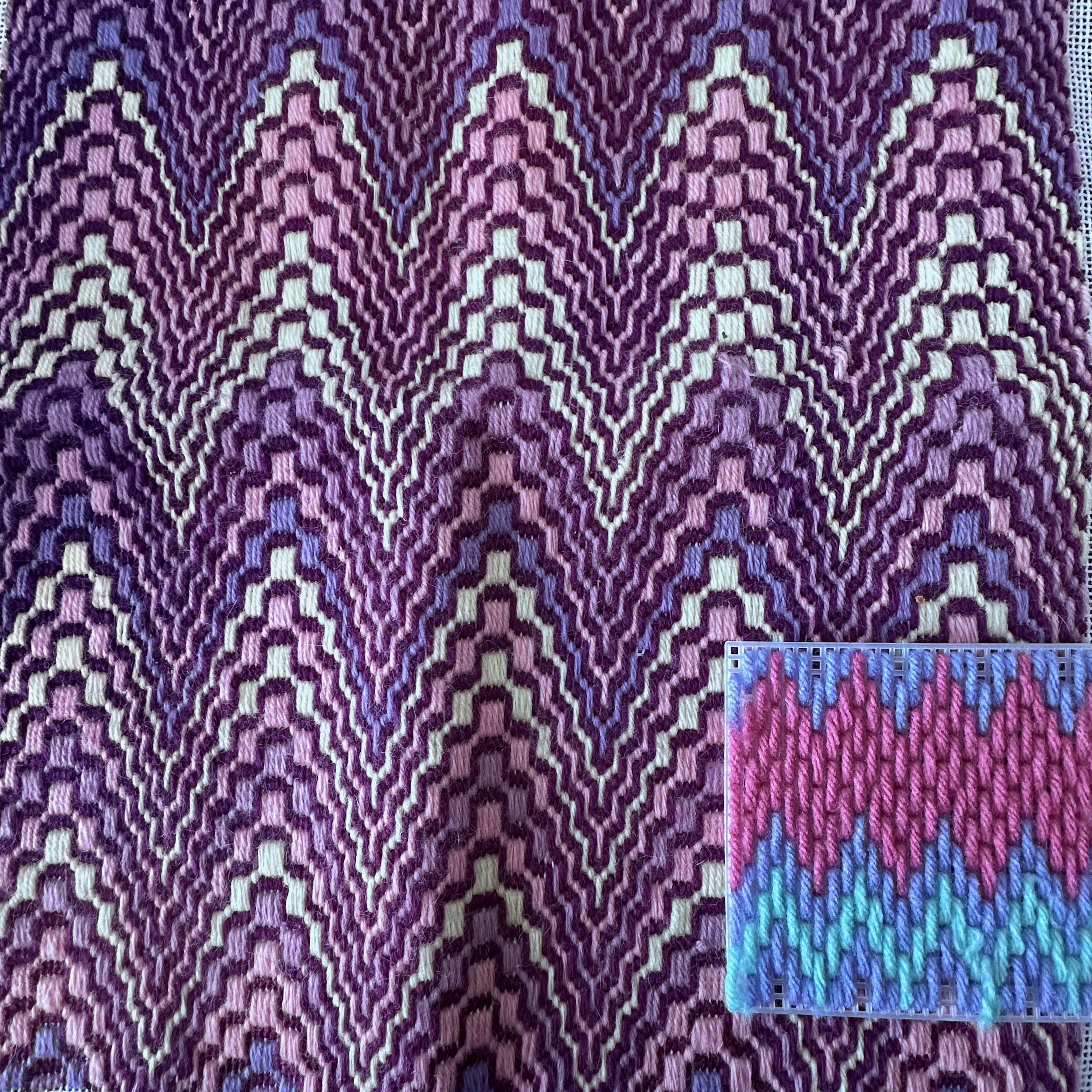 Data Visualization Through Needlepoint Stitching project image