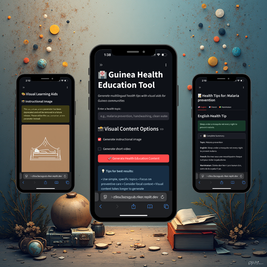 Makers for Health: Designing AI Tools for Global Wellness - exhibit detail 1