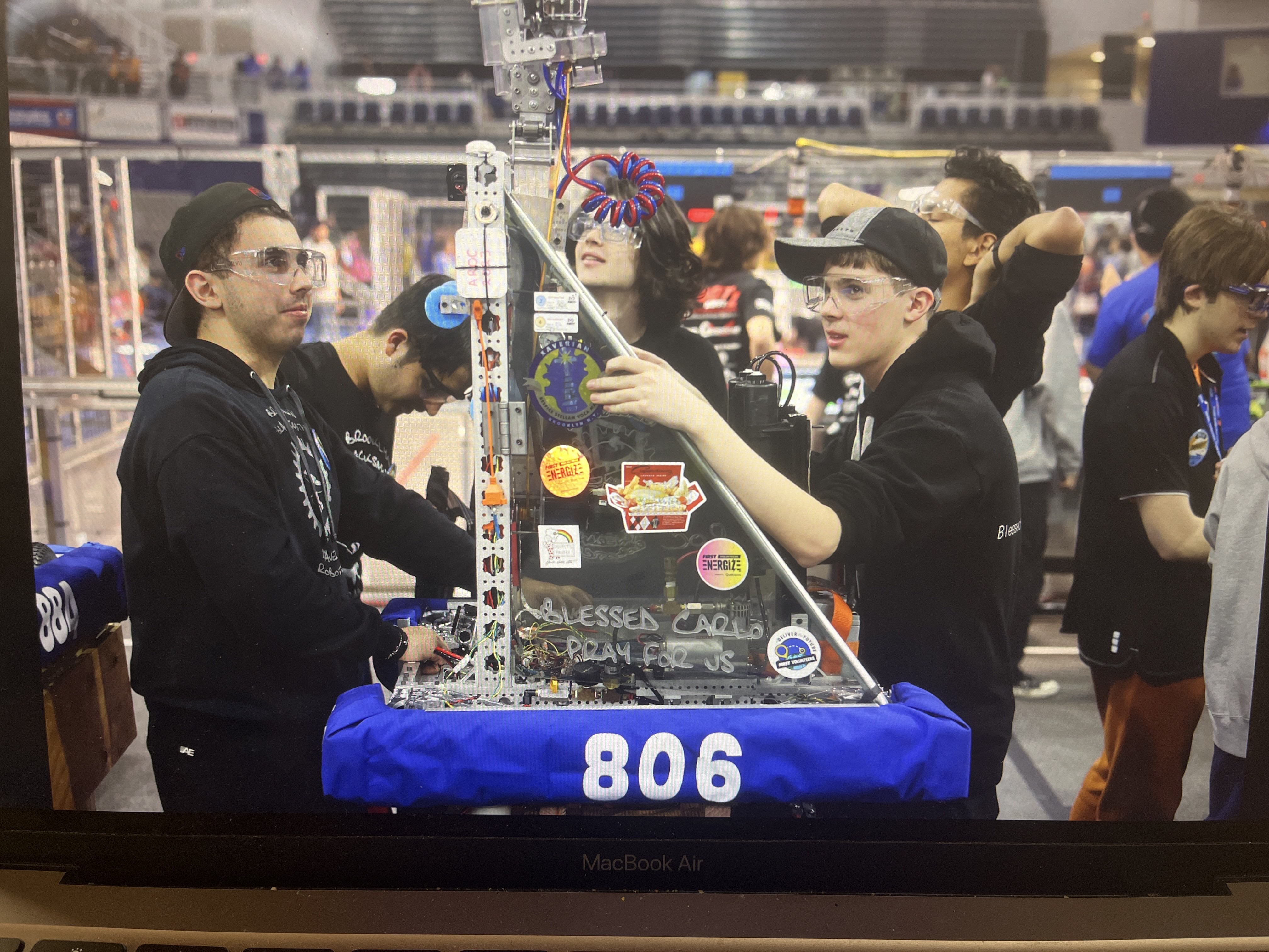 FIRST Robotics Competition Team 806 Xaverian High School  Maker Picture